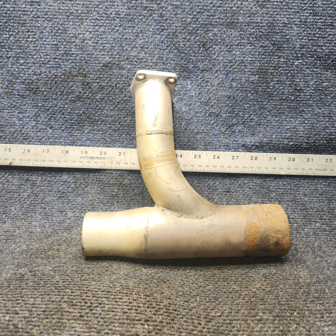 Used aircraft parts for sale, 96-950002-31 BEECHCRAFT 95-55B Exhaust Stack Assembly – Cylinder #3, LH Engine