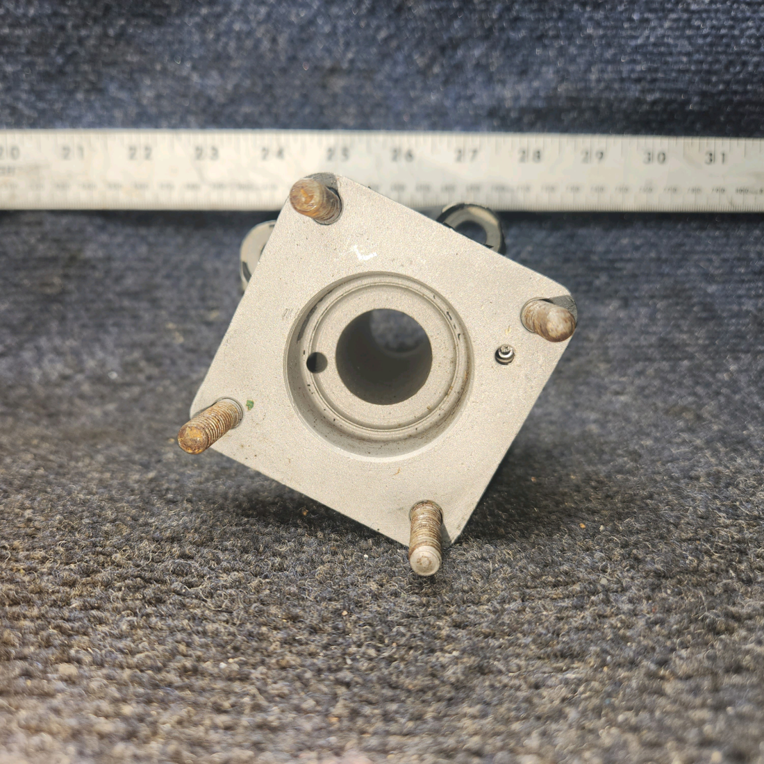 Used aircraft parts for sale, 71676-G Lycoming IO-540 Hydraulic Pump Adapter