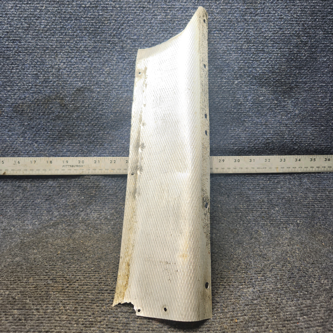 Used aircraft parts for sale, 76129-007 Piper PA28-161 Cabin Heat Duct Rear Assy - RH