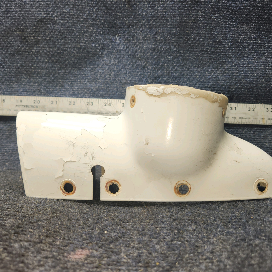 Used aircraft parts for sale, 63514-006 Piper PA28-140 Rotating Beacon Fin Tip Assembly - Minus Beacon