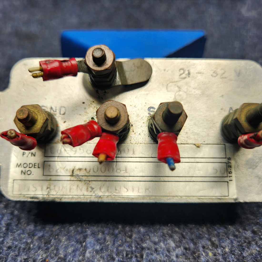 Used aircraft parts for sale, C669561-0101 Rochester CESSNA C172RG CYLINDER AND OIL TEMPERATURE GAUGE CLUSTER