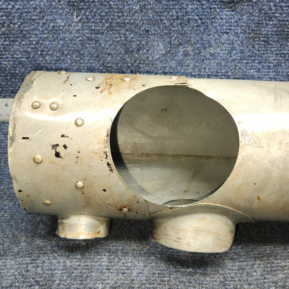 Used aircraft parts for sale, 169-950012-41 Continental IO-346-A Beechcraft A23A Musketeer Custom III MUFFLER SHROUD ASSY