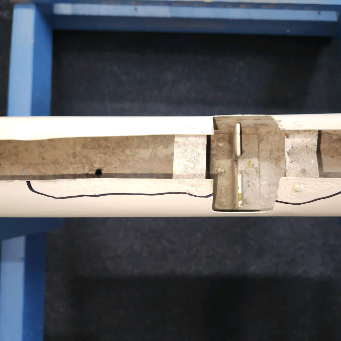 Used aircraft parts for sale, 169-640000-603 Beechcraft A24R Rudder Assembly