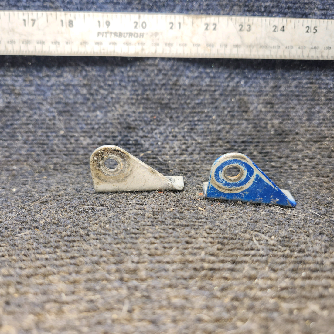 Used aircraft parts for sale, 0510205-9 cessna 172N Seat Belt Fitting – Outboard LH / Inboard RH