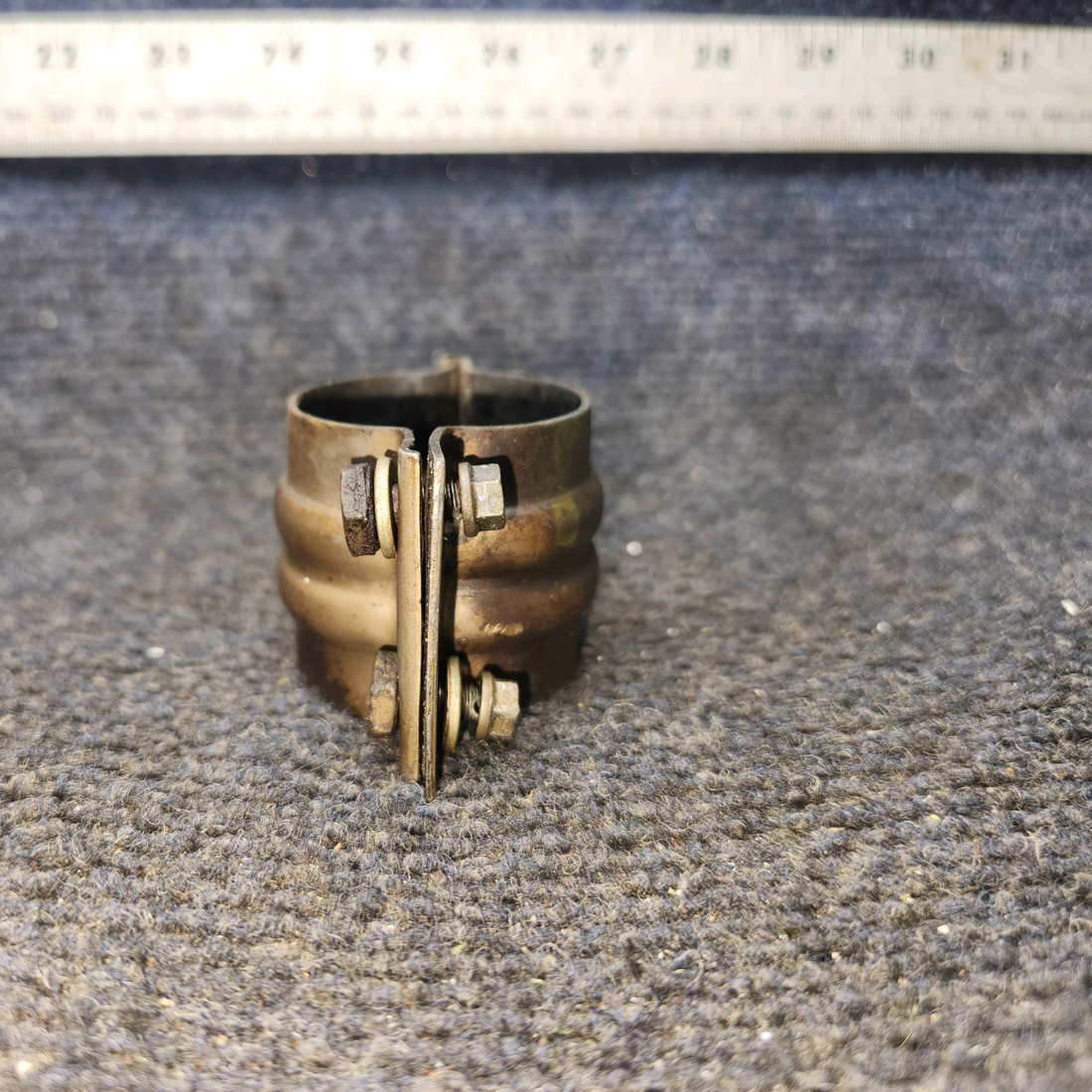 Used aircraft parts for sale, 0550176-50 Cessna 172E Exhaust Clamp Assy