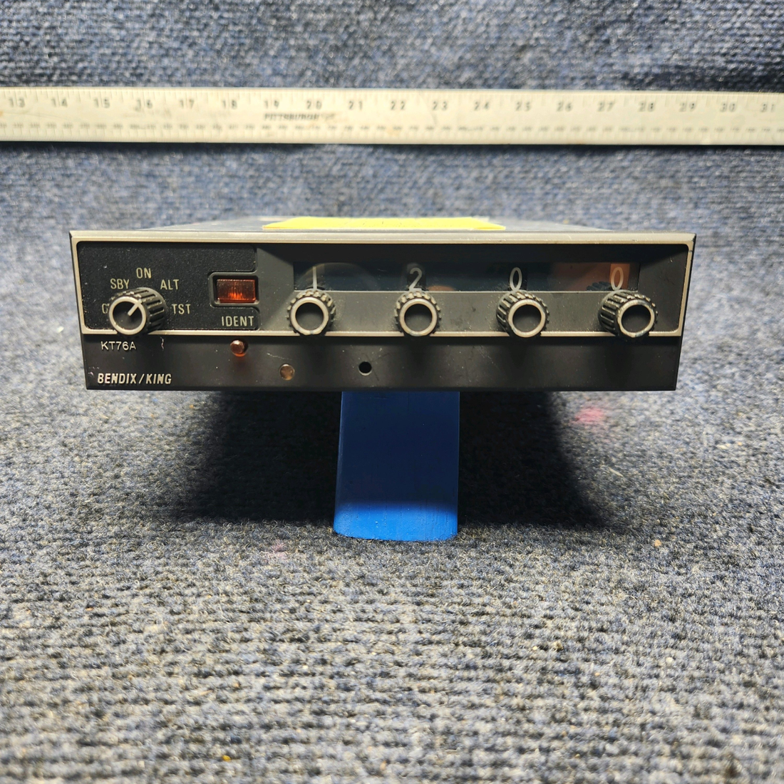 Used aircraft parts for sale, 66-1062-00 Bendix King Mooney M20K KT 76A ATC TRANSPONDER 14 VOLT DC