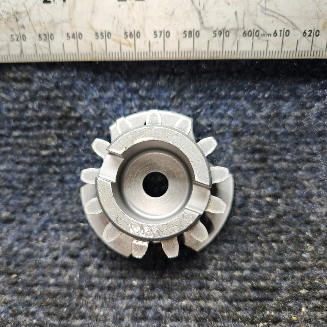 Used aircraft parts for sale, 61155 Lycoming O-320 Piper PA28-140 Crankshaft Gear with 8130-1