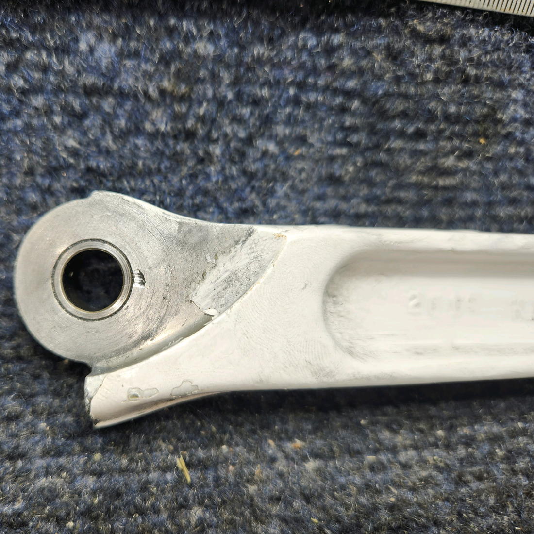 Used aircraft parts for sale, 20814-000 PIPER PA-24-250 Nose Gear Front Drag Link LH