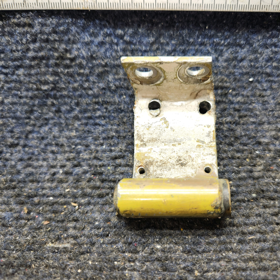 Used aircraft parts for sale, 35-400018-8 BEECHCRAFT F35 Cabin Door Upper Hinge Assembly