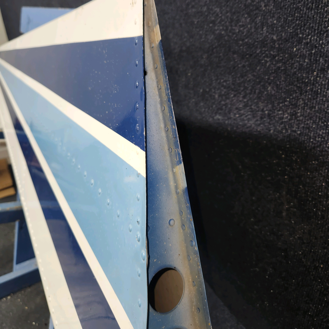 Used aircraft parts for sale, 1231001-5 Cessna 182G Rudder Assembly