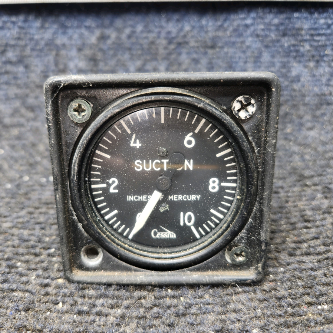 Used aircraft parts for sale, 51414-1 Cessna Cessna 182G Suction Gauge