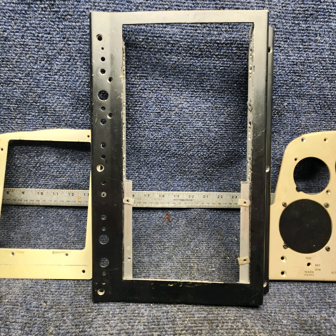 Used aircraft parts for sale, 35-324451-135,  36-324022-5 Beechcraft F33A INSTRUMENT PANEL SET W/ RADIO PANEL