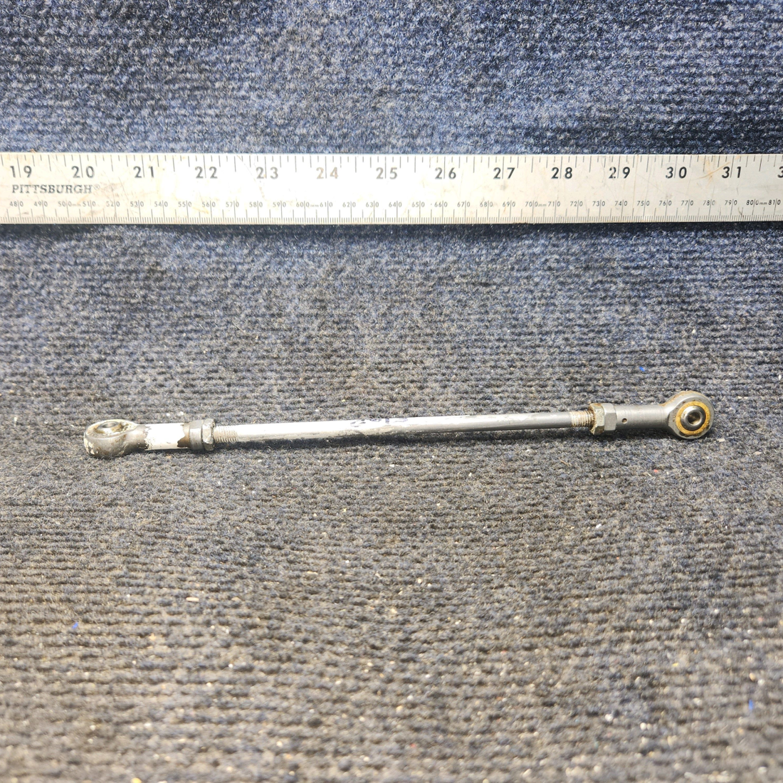 Used aircraft parts for sale, 0523537 Cessna 182G Flap Push-Pull Rod Assembly