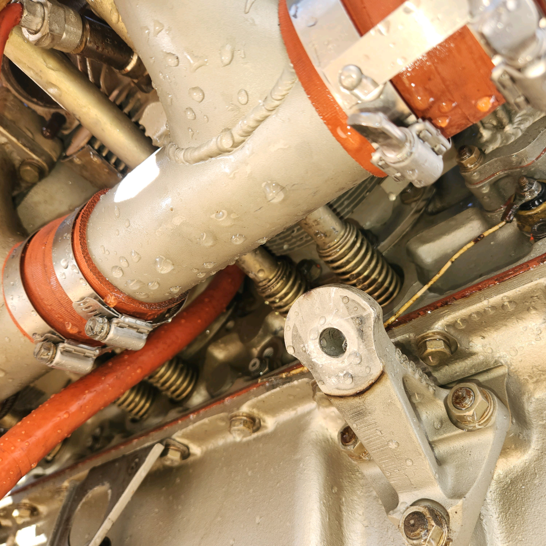 Used aircraft parts for sale, IO-470-J Continental IO-470 Beechcraft 35-33 Aircraft Engine