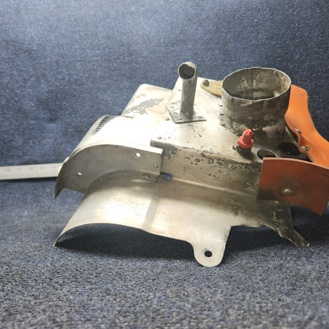 Used aircraft parts for sale, 67825-000 Piper PA28-140 Rear Baffle - LH