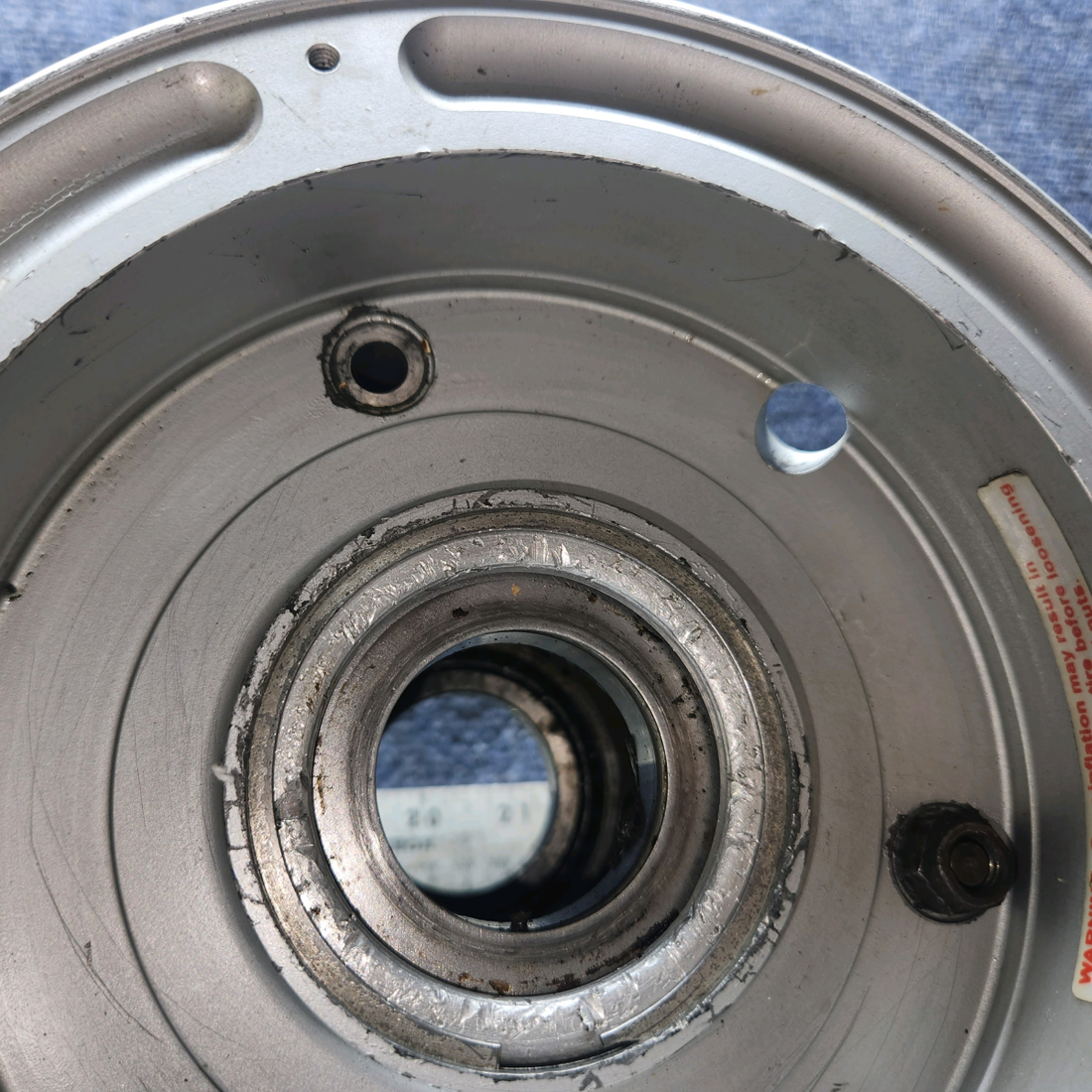 Used aircraft parts for sale, 40-97A Parker cessna 150G Main Gear Wheel Assembly – 6.00-6
