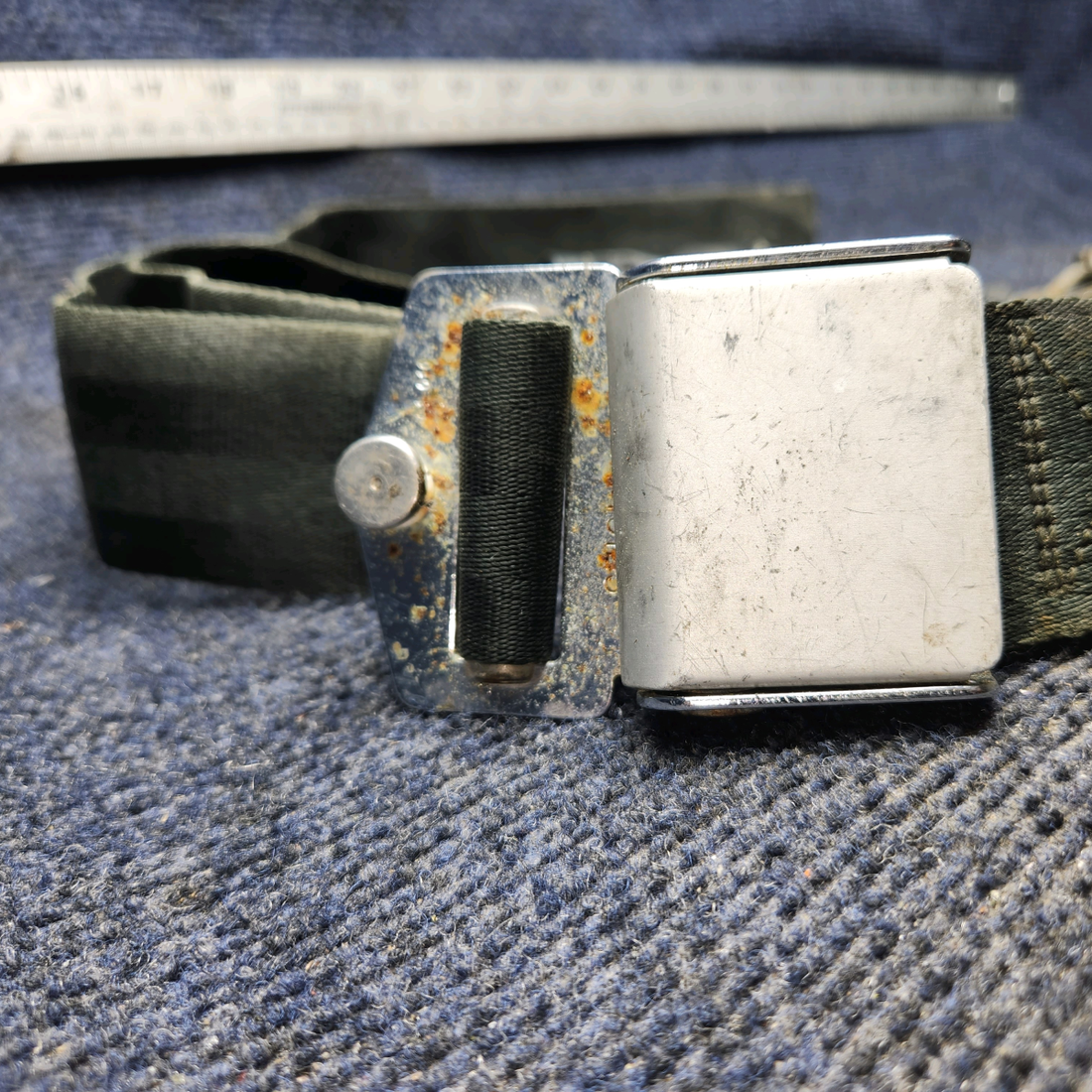 Used aircraft parts for sale, 449968 America Safety Lap Seat Belt Assembly with Boot
