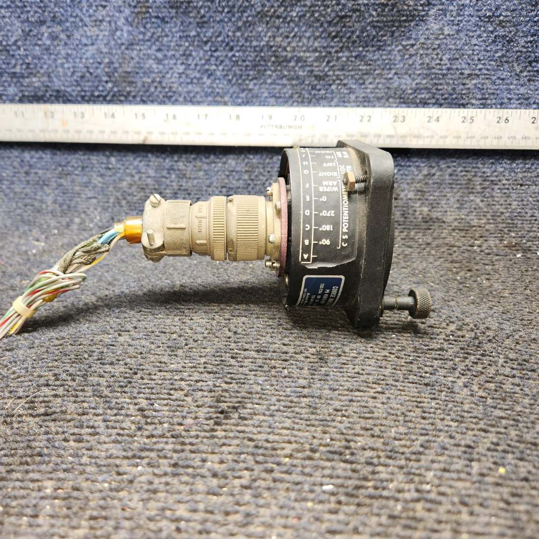 Used aircraft parts for sale, 45010-1000 ARC IN-514B cessna 150G Course Indicator with Connector