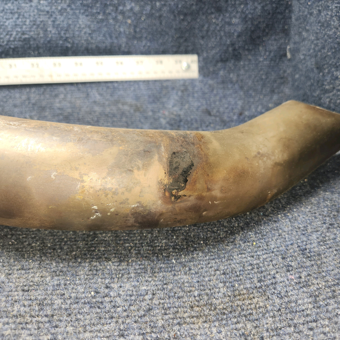 Used aircraft parts for sale, 96-950002-55 BEECHCRAFT 95-55B Outboard Tailpipe – LH Engine