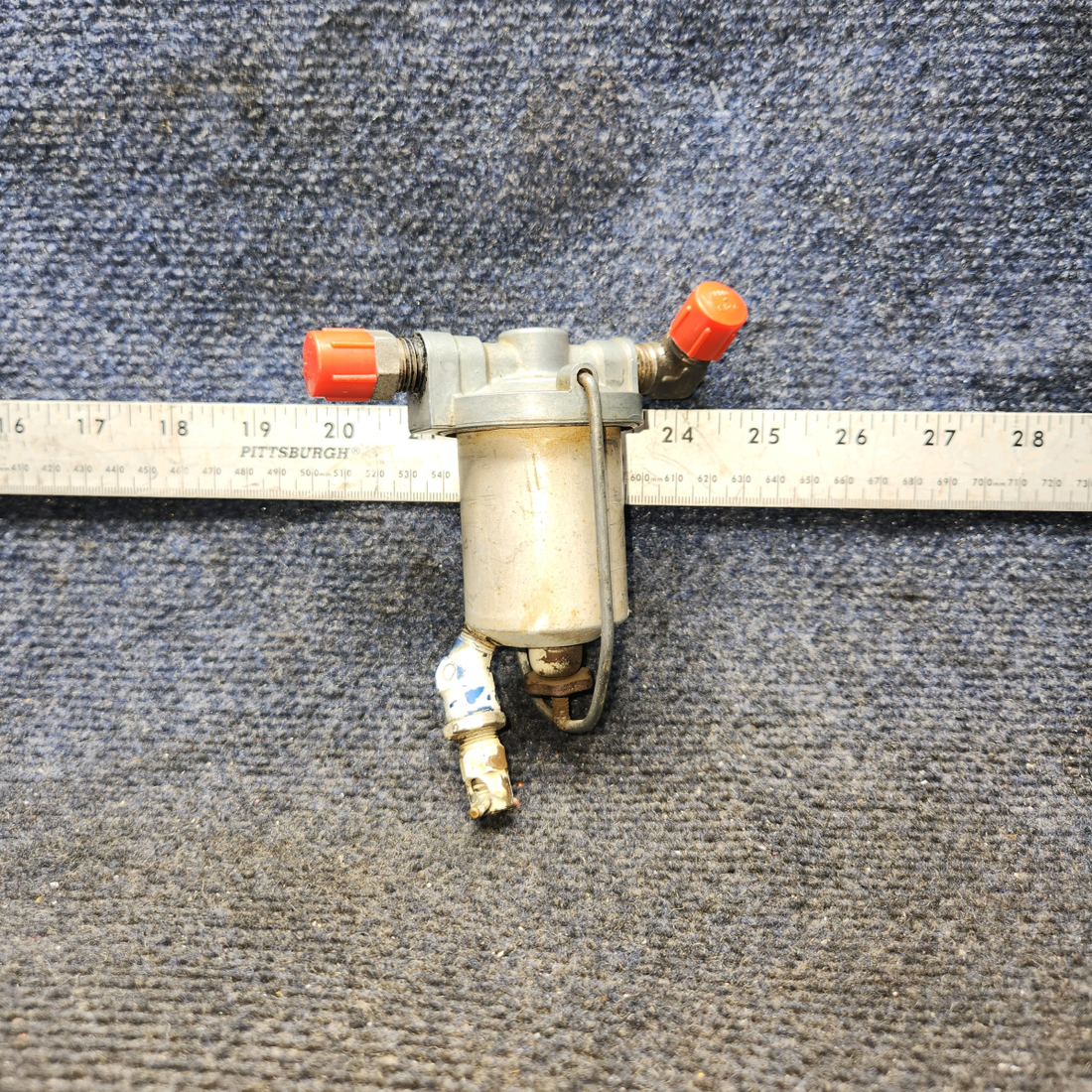 Used aircraft parts for sale, 63839-003 Piper Gascolator Assembly