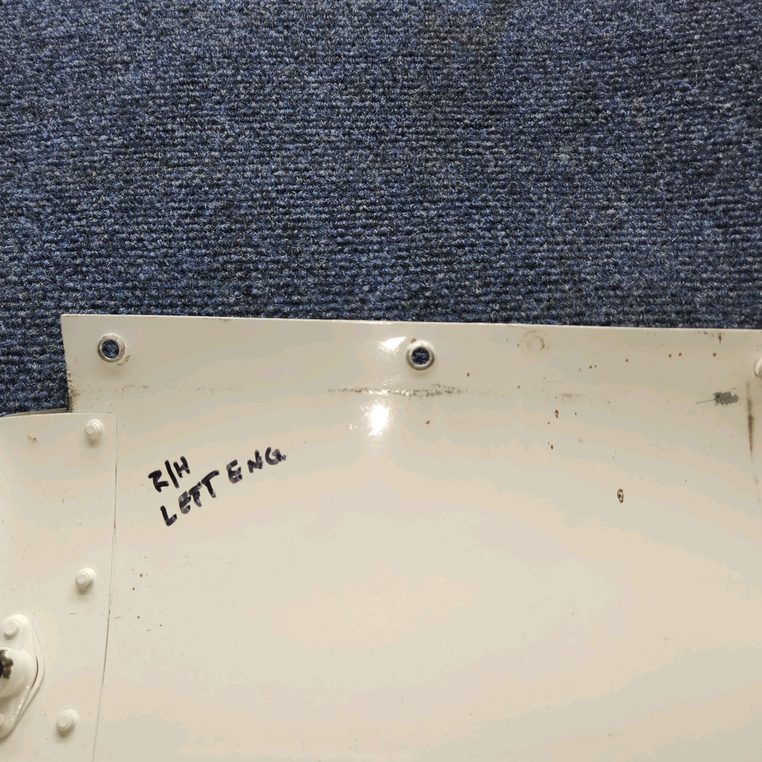 Used aircraft parts for sale, 96-910011-179 BEECHCRAFT 95-55B Engine Nacelle Cowl Door Skin – RH (Left-Hand Engine)