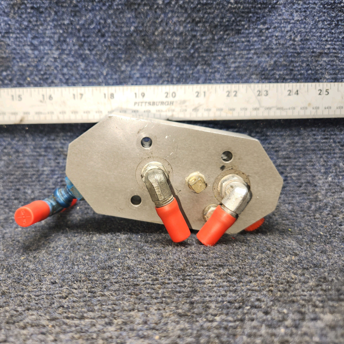 Used aircraft parts for sale, 169-580011-67 Beechcraft A24R Manifold Hydraulic Pump