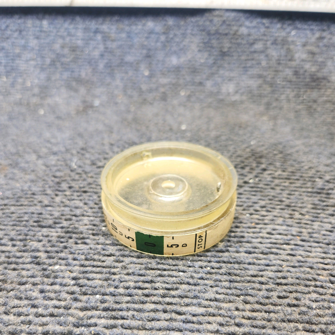 Used aircraft parts for sale, 35-524546-2 Beechcraft 35-33 Trim Indicator Barrel w/Placard