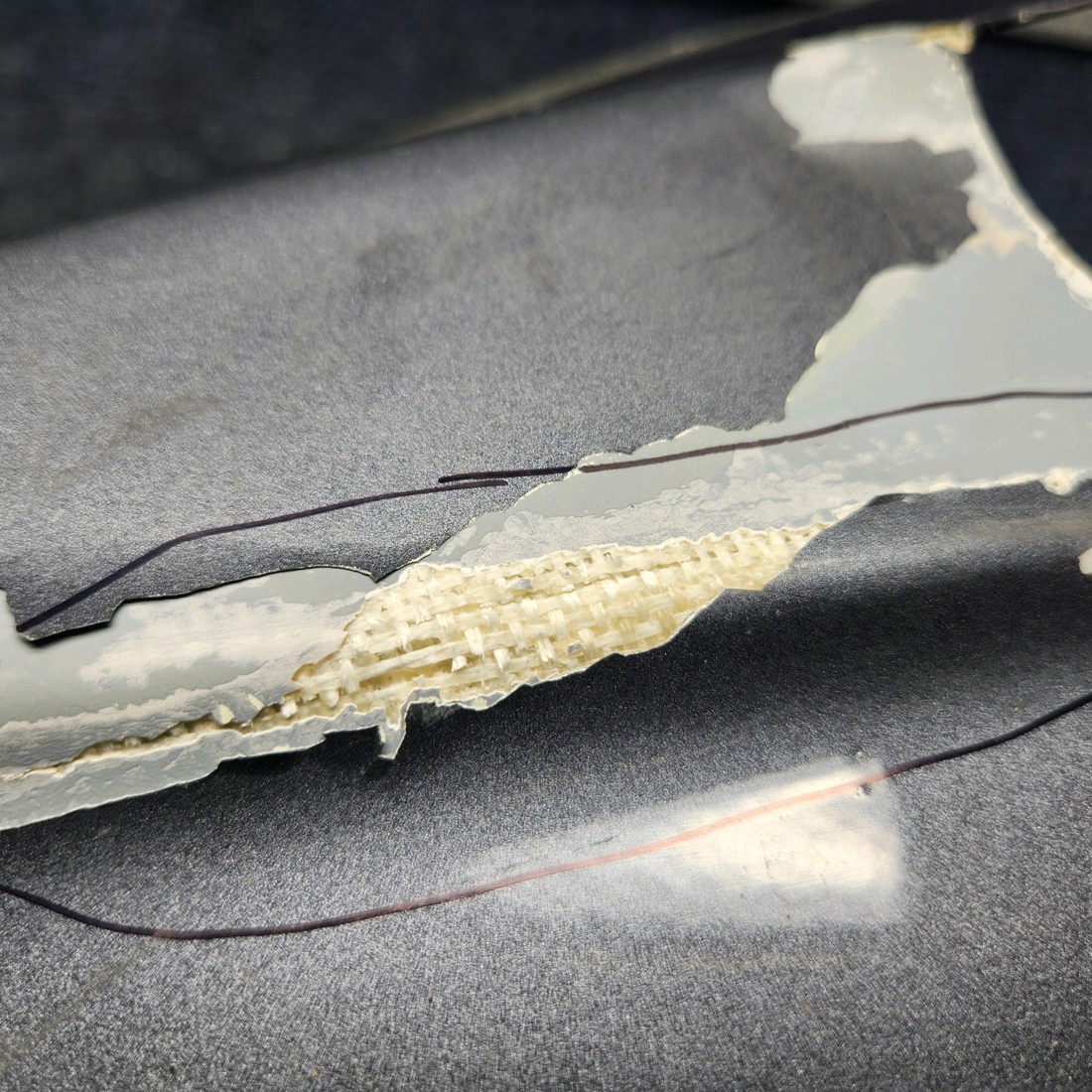 Used aircraft parts for sale, 66822-010 PIPER PA28-161 Warrior III UPPER TAILCONE FAIRING HAS TWO BROKEN HOLES