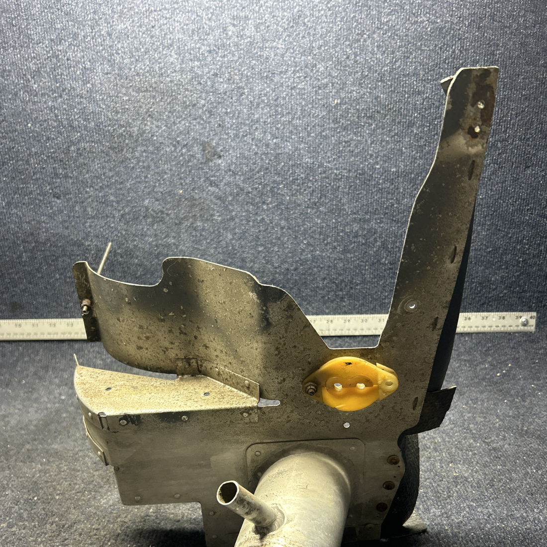 Used aircraft parts for sale, 66677-00 Lycoming O-320 REAR RIGHT BAFFLE