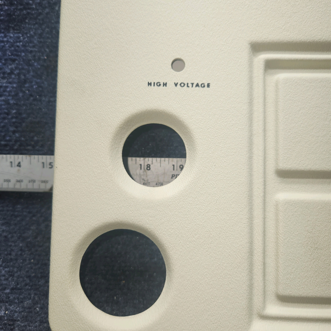 Used aircraft parts for sale, 0513077-22-532 Cessna 172 Instrument Panel Cover RH
