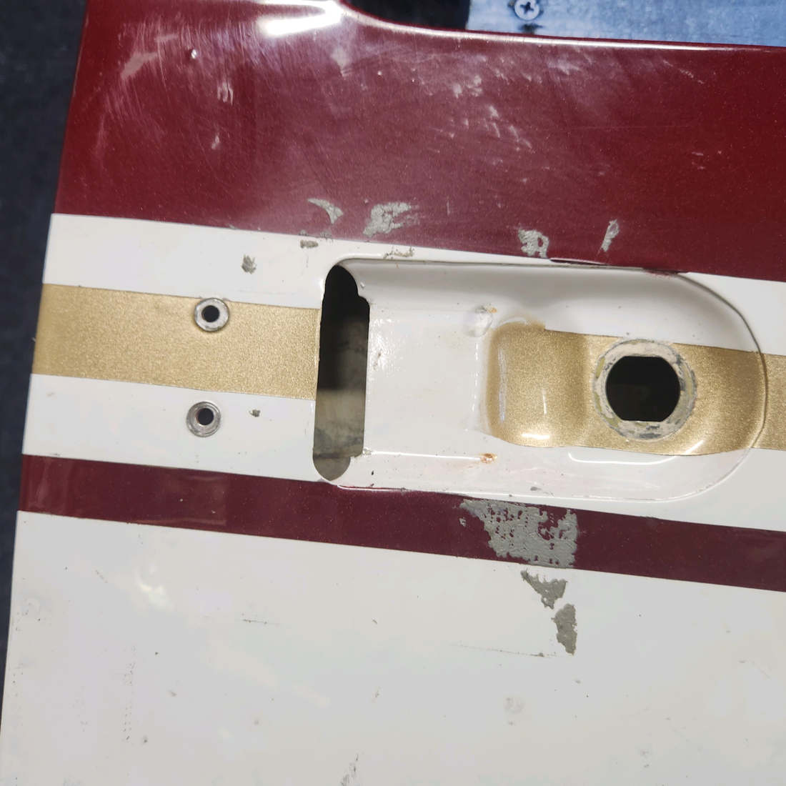 Used aircraft parts for sale, 22399-02 PIPER PA-24-250 Cabin Door Assembly - NO PLEXIGLASS.