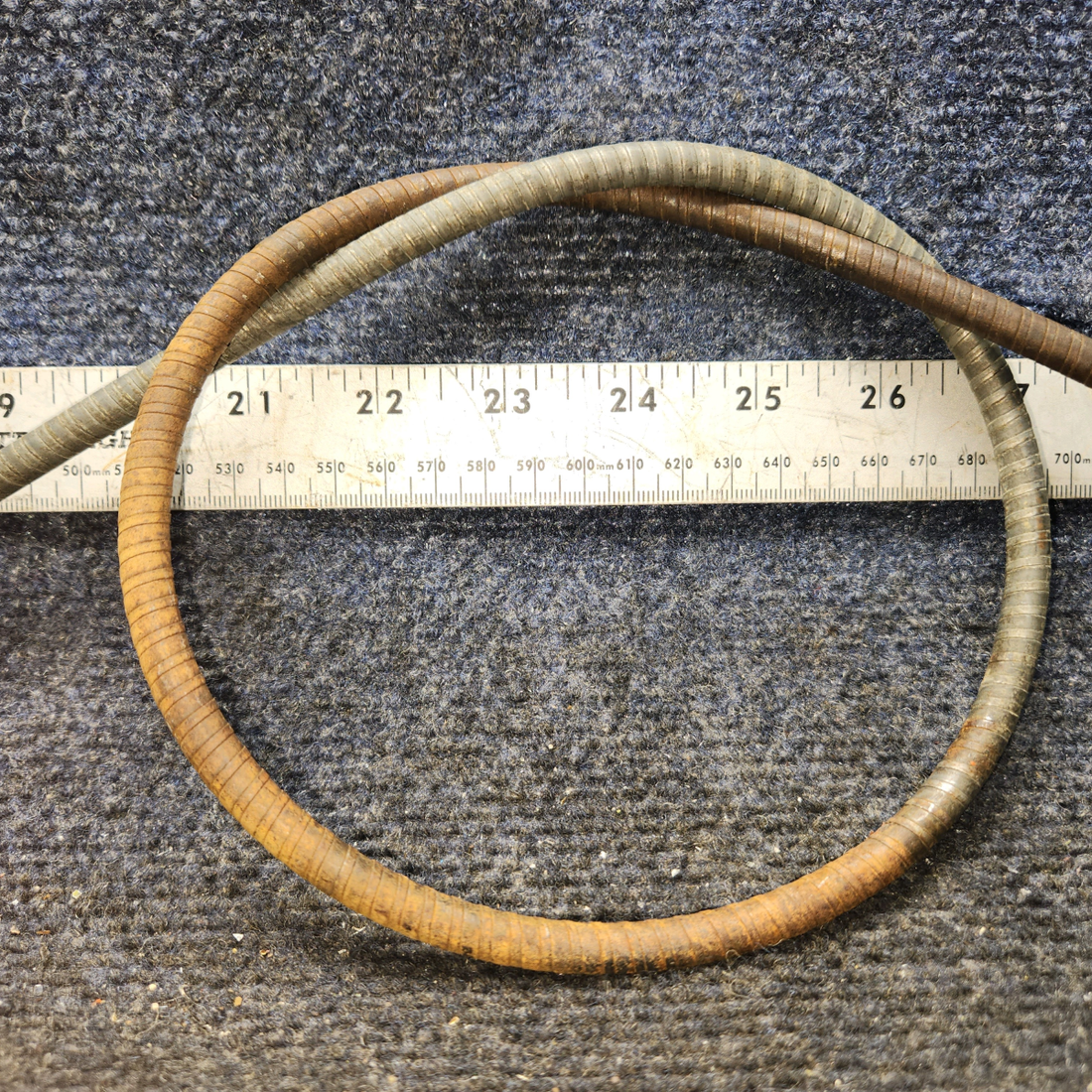 Used aircraft parts for sale, 486-570 PIPER PA28-140 Tachometer Shaft Assembly (~32" long)