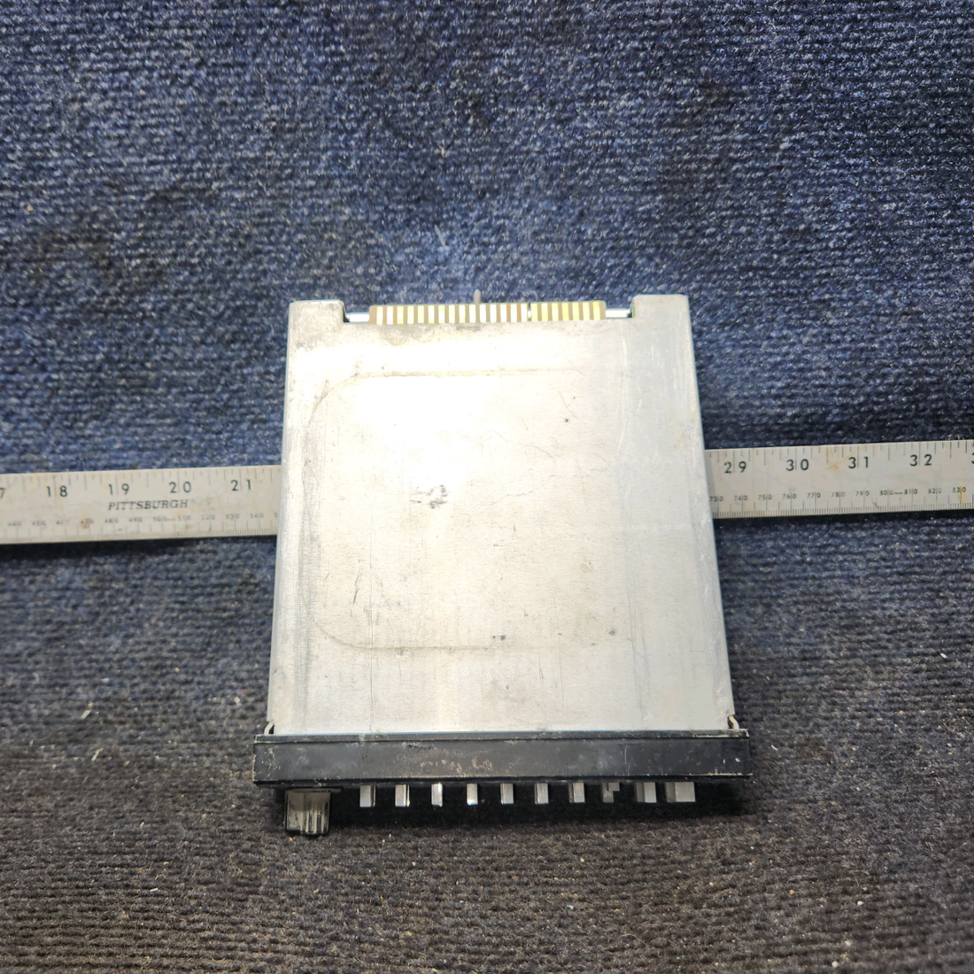 Used aircraft parts for sale, 066-1055-03 King KMA24 Cessna 172 Audio Selector Panel With Tray and Connector