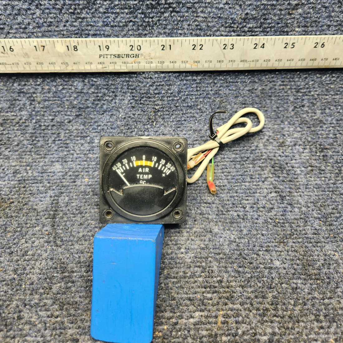 Used aircraft parts for sale, IFR-11A Mooney M20K INSTRUMENTS AIR TEMPERATURE GAUGE INDICATOR