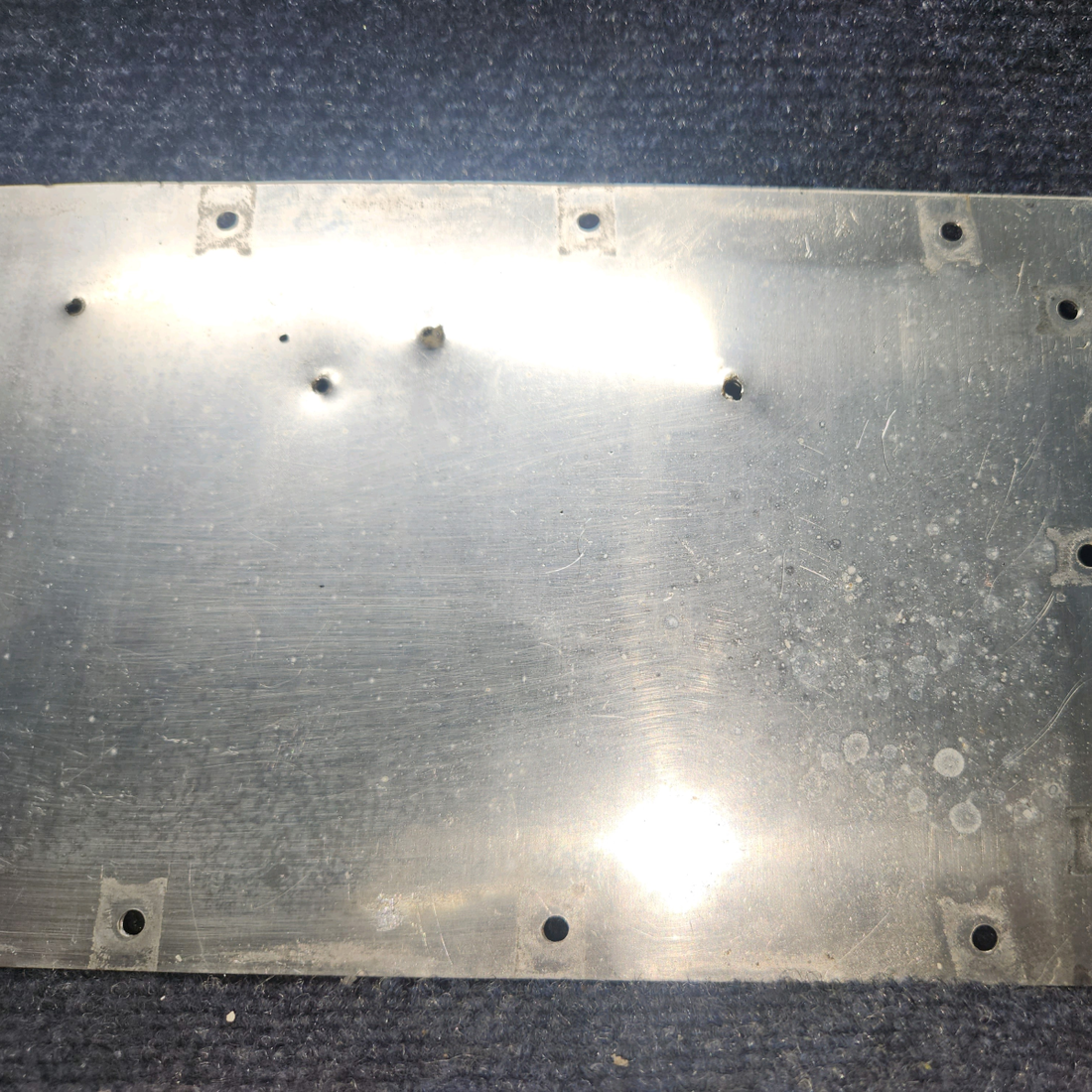 Used aircraft parts for sale, 63286-00 Piper PA28-140 Top Rear Tunnel Plate