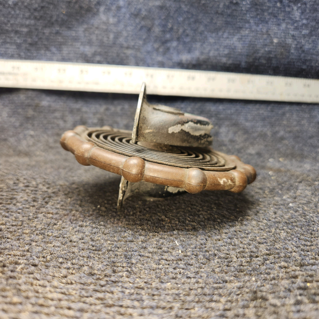 Used aircraft parts for sale, 0510127, 0411419 Cessna 172 E Elevator Tab Control Wheel Assembly with Cover