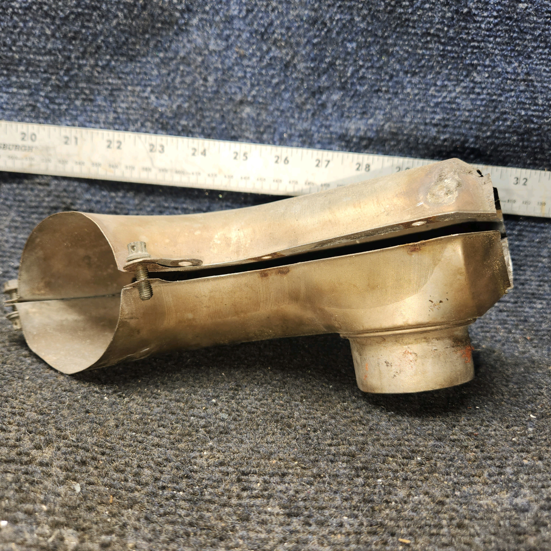 Used aircraft parts for sale, 503005-504 GRUMMAN Carburetor Heat Shell Assembly