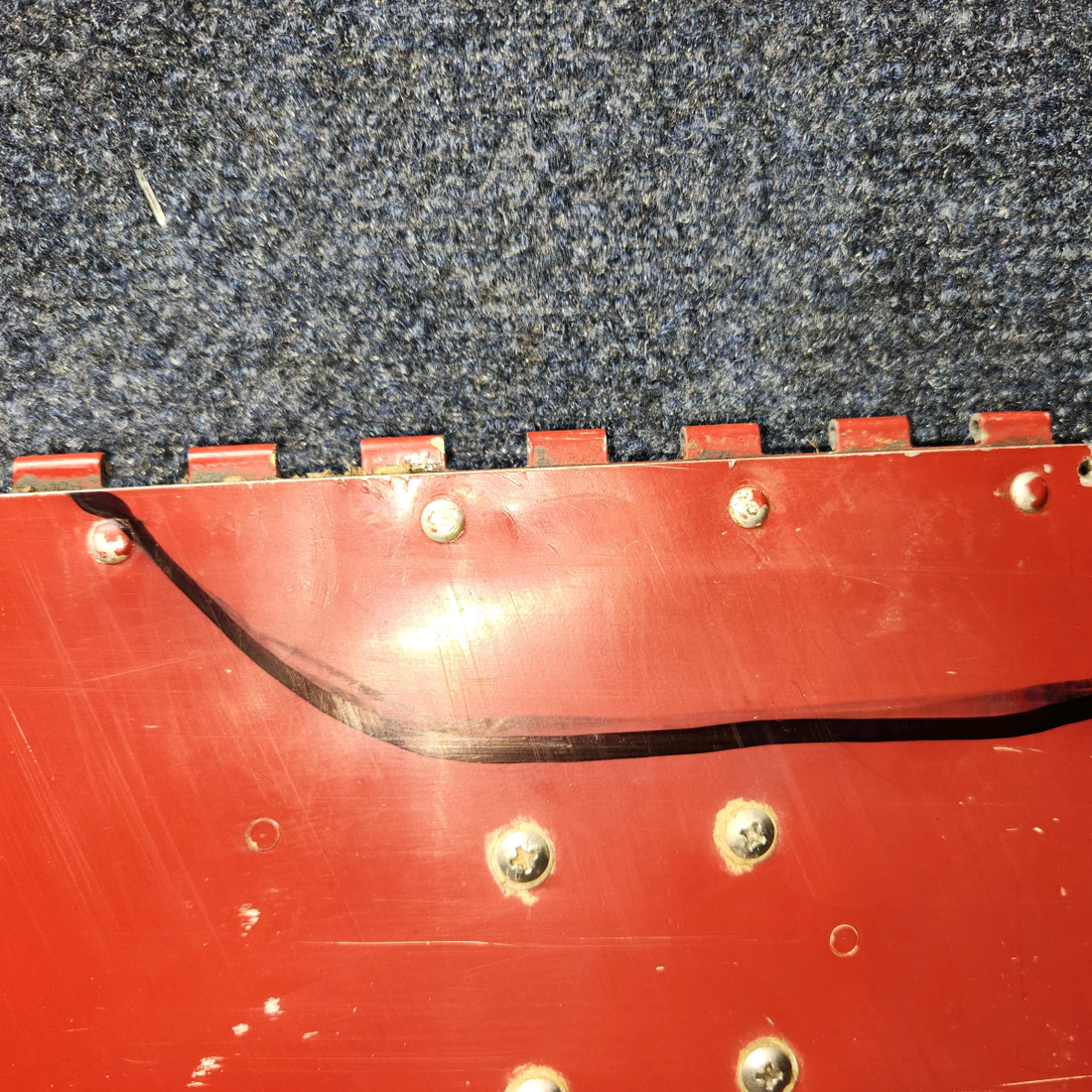 Used aircraft parts for sale, 98509-002 Piper PA32RT-300 Forward Nose Gear Door Assembly - LH