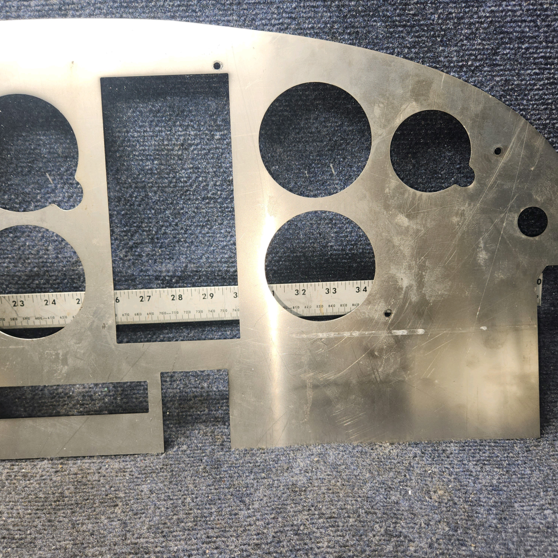 Used aircraft parts for sale, Custom  Instrument Panel Piper PA28-140 Custom-Built Instrument Panel for Garmin G5s