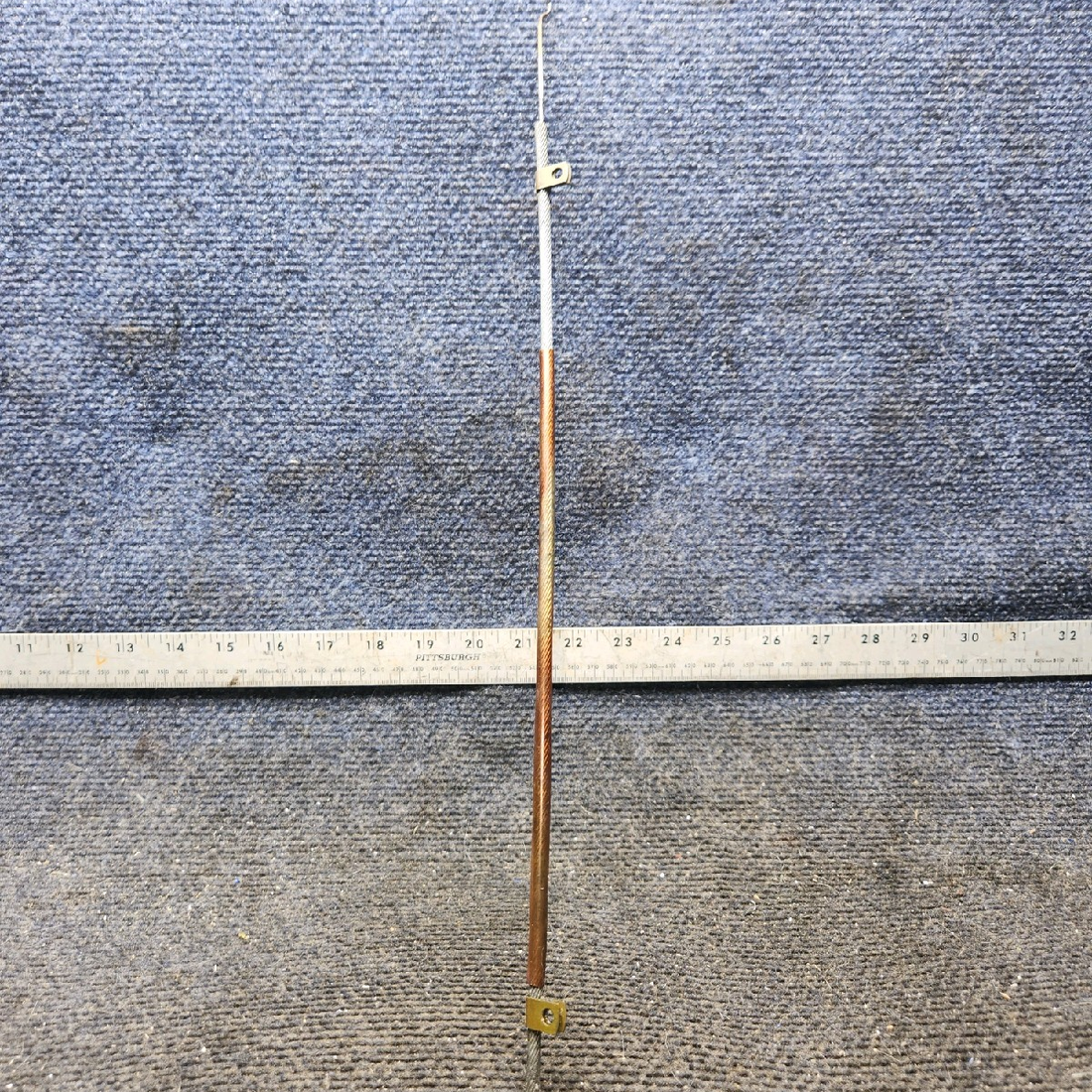 Used aircraft parts for sale, 554-144 piper PA-28-181 Defroster Valve Cable Assembly