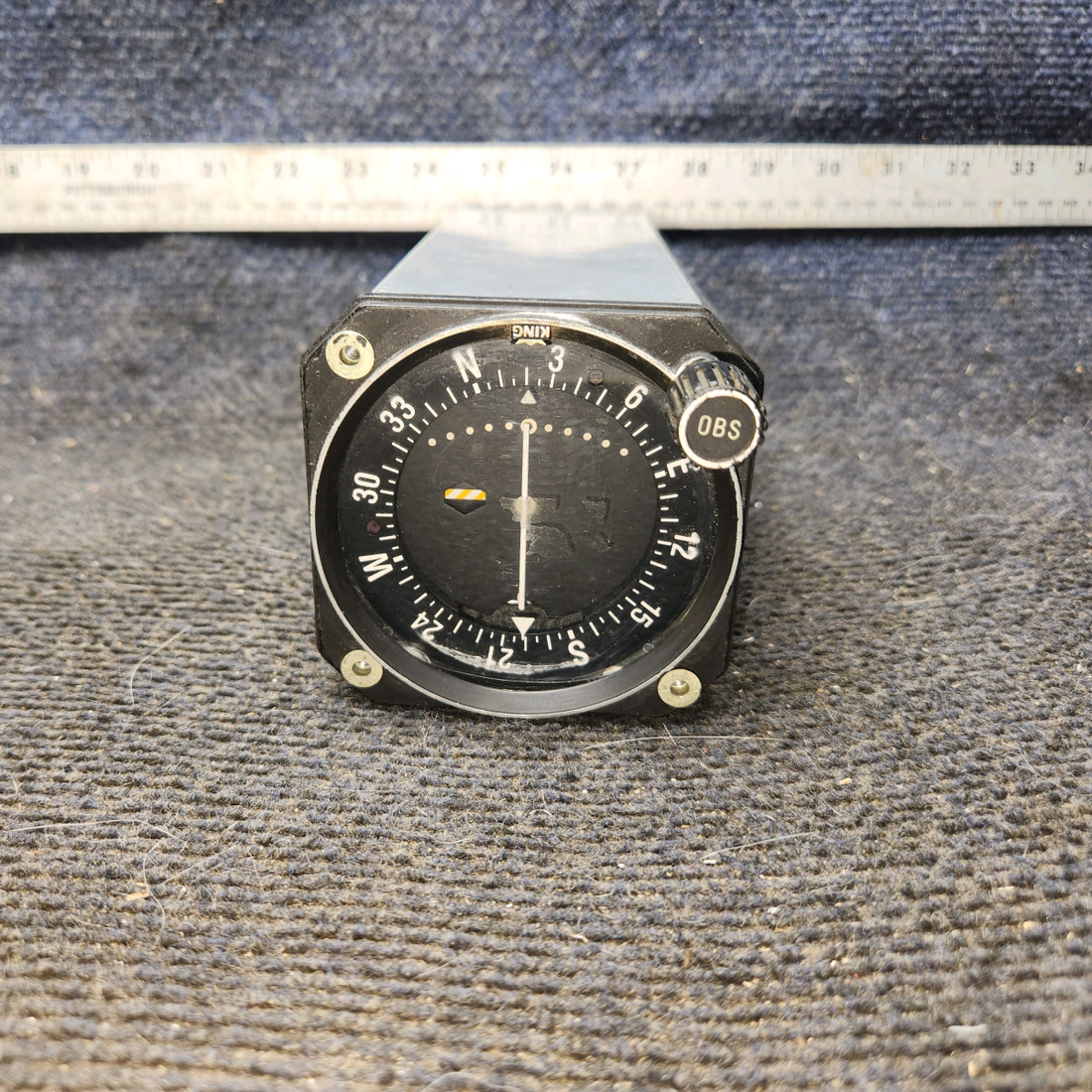 Used aircraft parts for sale, 066-3056-00 King KI-208 cessna 172k VOR-LOC Indicator