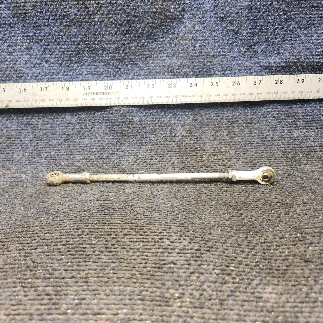 Used aircraft parts for sale, 0523537 Cessna 182G Flap Push-Pull Rod Assembly