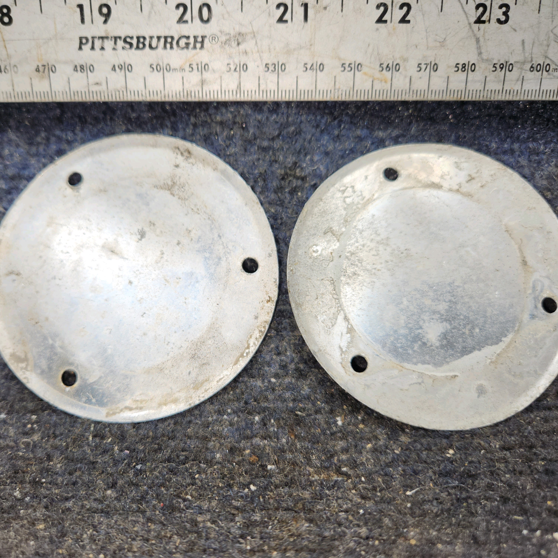 Used aircraft parts for sale, S225-3 Cessna 172E Flap Inspection Cover Plate - Set of 4