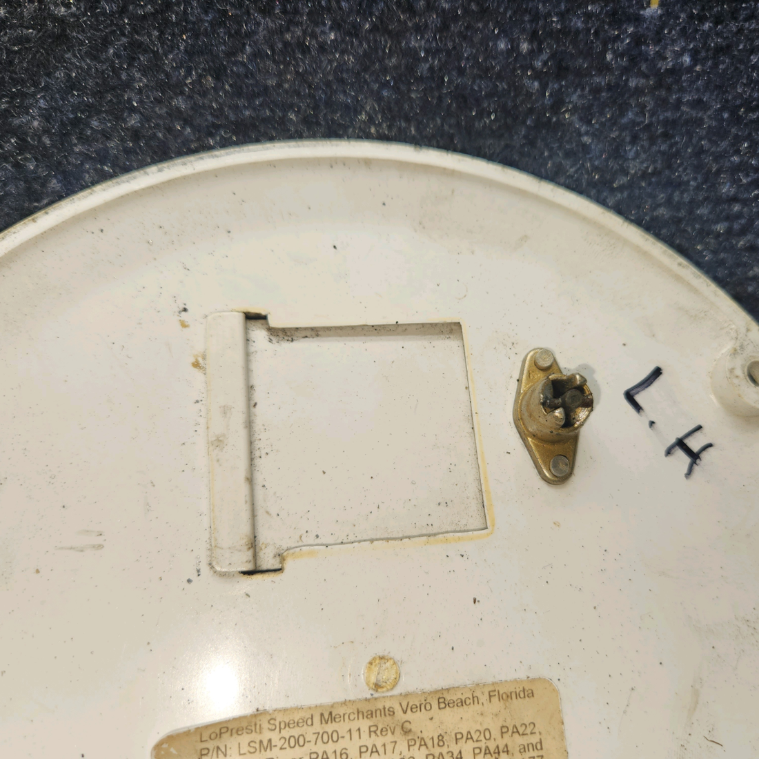 Used aircraft parts for sale, LSM-200-700-11 LoPresti Beechcraft A24R Wheel Hub Cap Set Of Two (2) Fit 6.00x6 Wheel