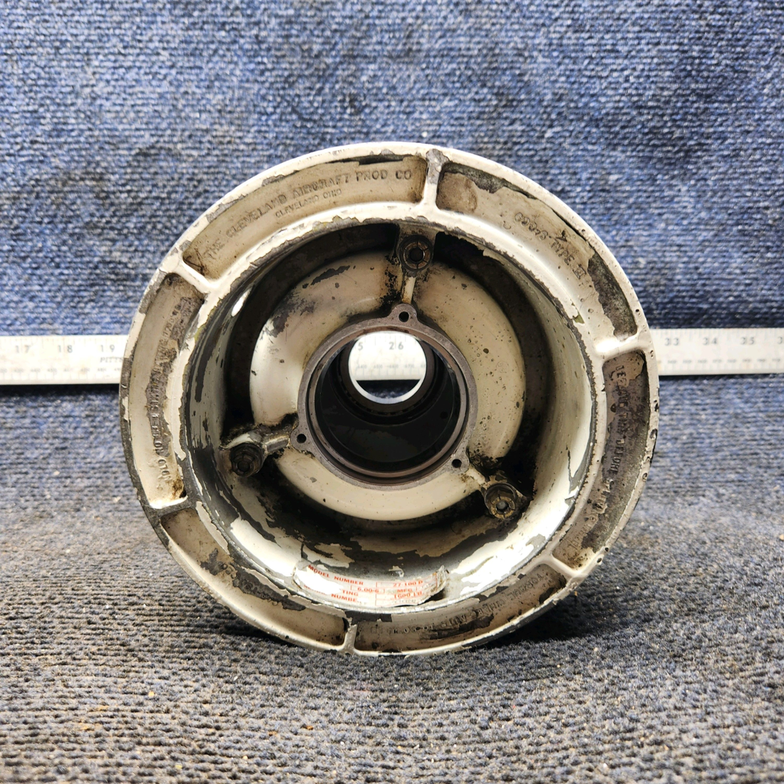 Used aircraft parts for sale, 27-100D Beechcraft 35-33 6.00-6 Main Wheel Assembly Type III