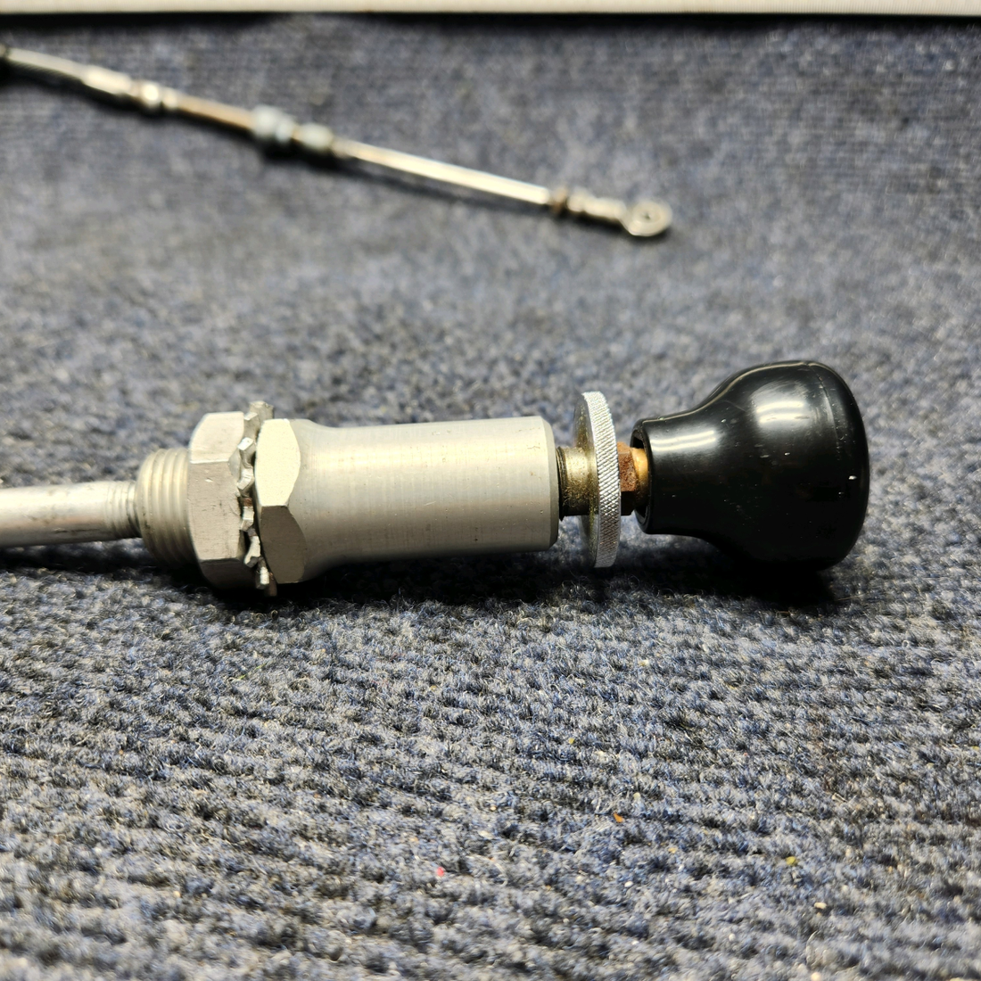 Used aircraft parts for sale, 660226-001 Mooney M20J THROTTLE CONTROL CABLE ASSY (LENGTH: 48.75”)