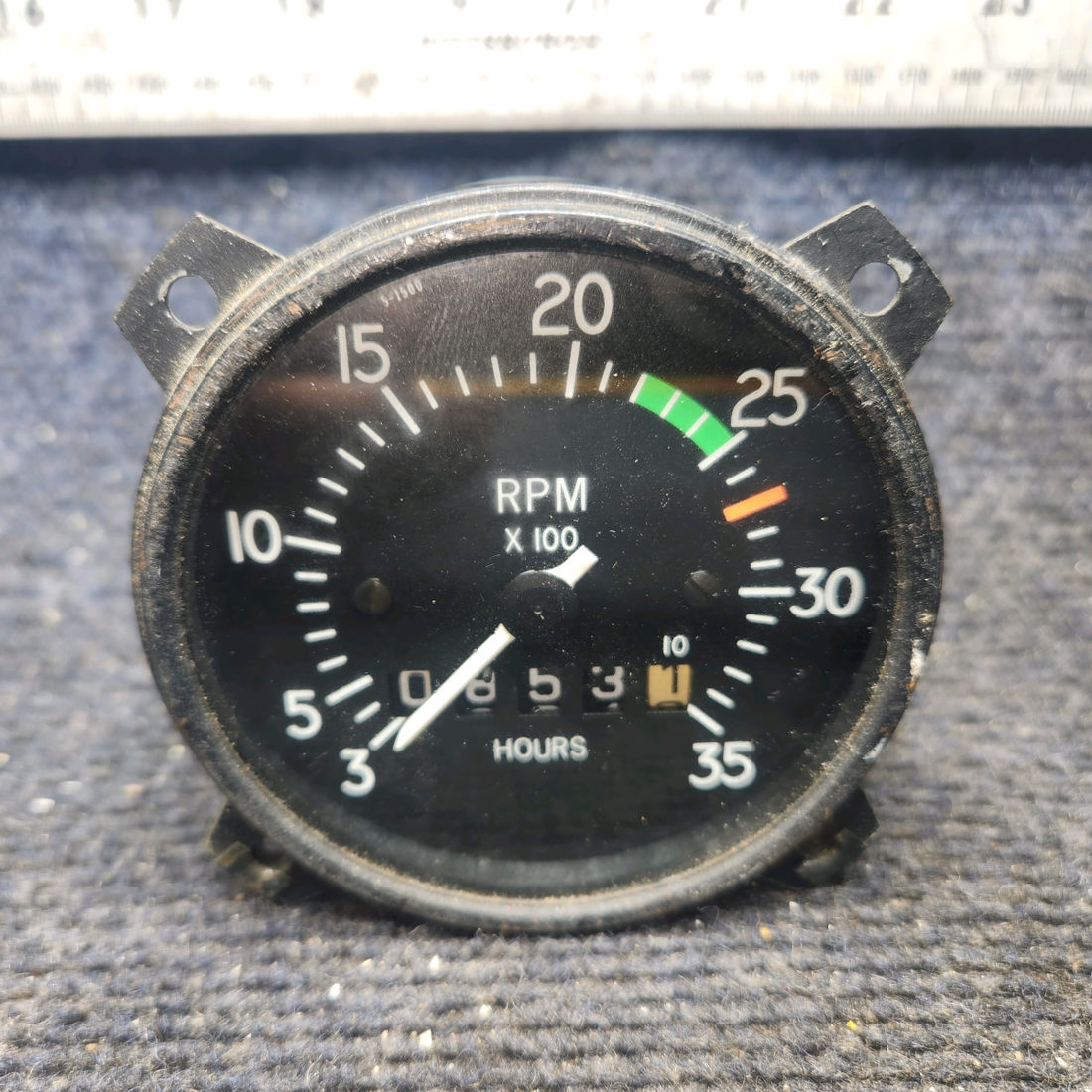 Used aircraft parts for sale, C668020-0206 Cessna Tachometer Indicator RPM