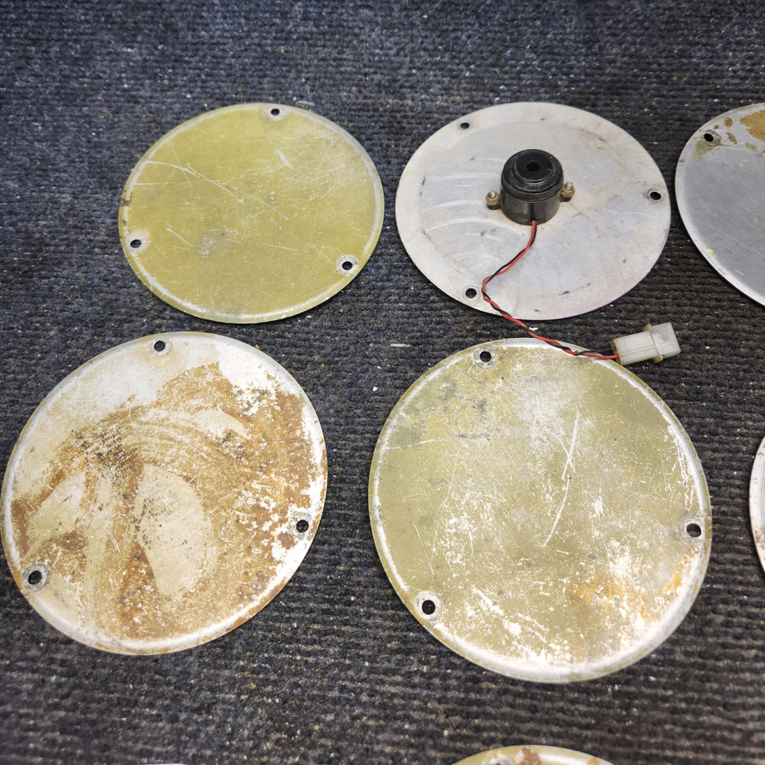 Used aircraft parts for sale, S225-1, S225-2 Cessna C175 Lot of Different Plate Covers