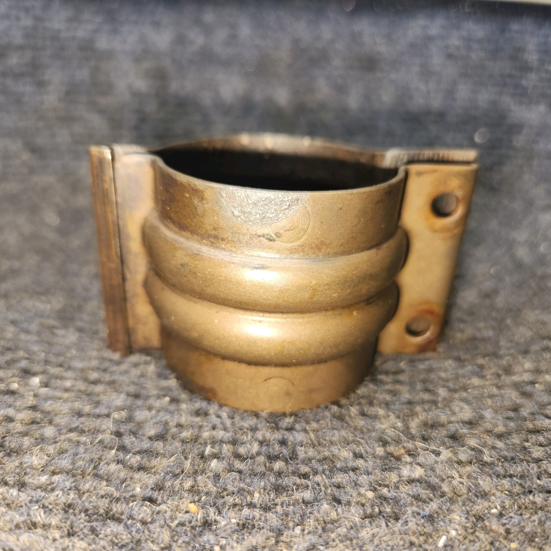 Used aircraft parts for sale, 0550176-50 Continental O-300-D Cessna 172F Exhaust Clamp Assy