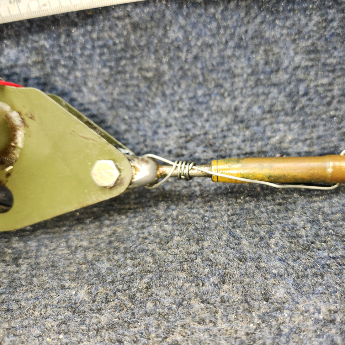 Used aircraft parts for sale, 0523223-1 CESSNA 172K AILERON BELLCRANK ASSEMBLY RH